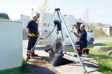 ABUS Kettenzug ABUCompact GMC bei Stadtwerke in Rösrath